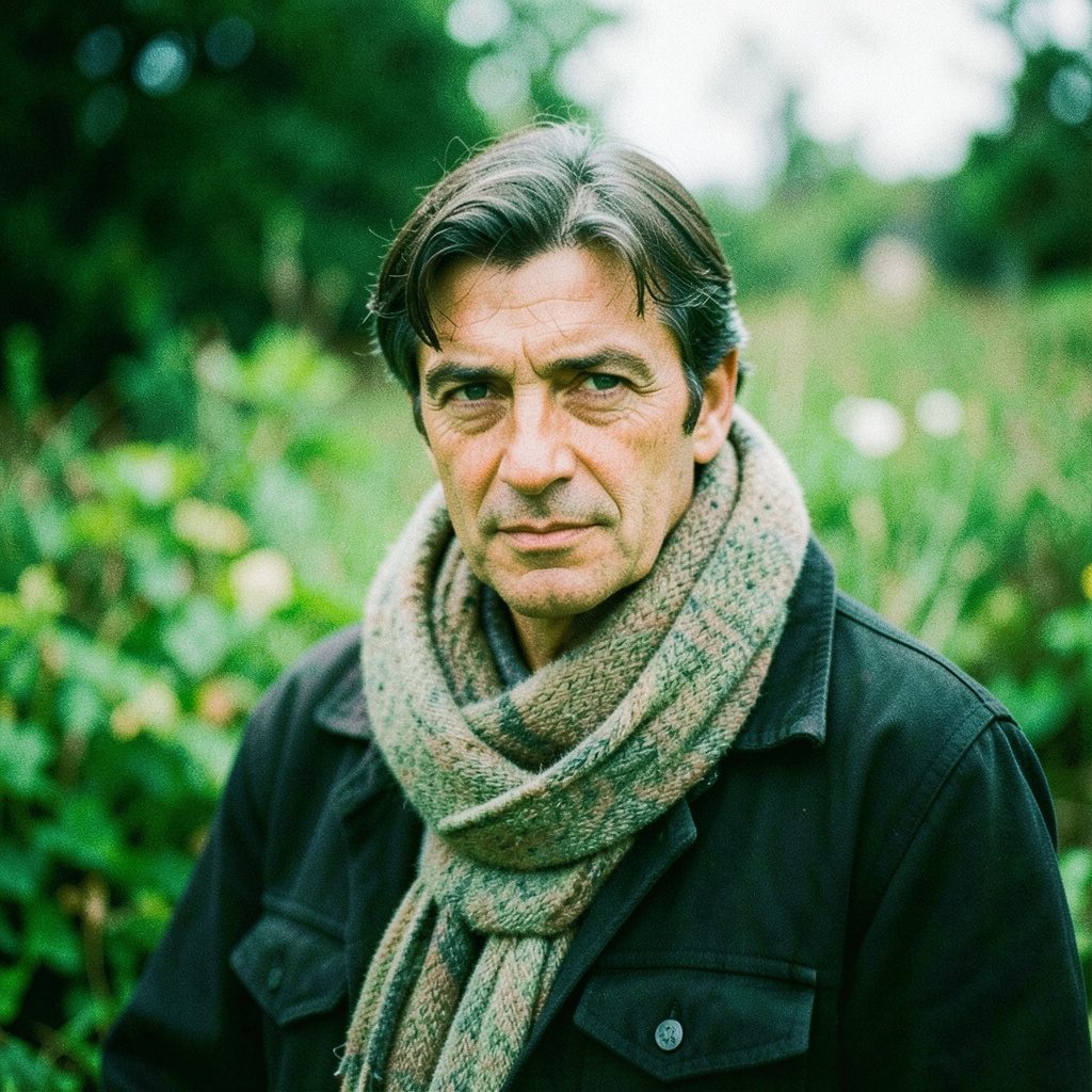 Чёрно-белый снимок сцены с микрофоном и размытыми огнями, атмосфера концертного вечера